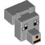 Набор LEGO ANIMAL HEAD NO.15, NO.1, Светлый сине-серый