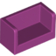 Набор LEGO Panel 1 x 2 x 1 with Rounded Corners and 2 Sides, Пурпурный