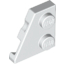 Набор LEGO LEFT PLATE 2x2 27 DEG, Белый