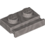 Набор LEGO Plate Special 1 x 2 with Door Rail, Flat Silver
