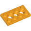 Набор LEGO Technic Plate 2 x 4 [3 Holes], Bright Light Orange