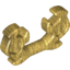 Набор LEGO Minifig Helmet Ninja Horn Elaborate, Pearl Gold