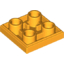 Набор LEGO Tile Special 2 x 2 Inverted, Bright Light Orange
