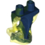Набор LEGO Lower Body, Ghost with Marbled Trans-Dark Blue Pattern, Trans-Neon Green