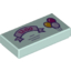 Набор LEGO FLAT TILE 1X2 NO. 158, Light Aqua