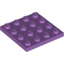 Набор LEGO Plate 4 x 4, Medium Lavender
