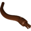 Набор LEGO Appendage Bladed with Pin (Tail, Plant Limb), Красно-коричневый