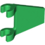Набор LEGO Flag 2 x 2 Trapezoid, Зеленый