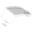 Набор LEGO Technic Panel Curved and Bent 6 x 3, Trans-Clear