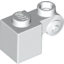 Набор LEGO Brick Modified 1 x 1 with Scroll with Open Stud, Белый