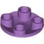 Набор LEGO Plate Round 2 x 2 with Rounded Bottom [Boat Stud], Medium Lavender