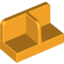 Набор LEGO Panel 1 x 2 x 1 with Rounded Corners and Central Divider, Bright Light Orange