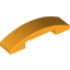 Набор LEGO Slope Curved 4 x 1 Double No Studs, Bright Light Orange