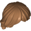 Набор LEGO Minifig Hair Tousled and Layered, Medium Dark Flesh