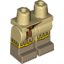 Набор LEGO Tan Legs and Hips with Tan Fringe Skirt, Tied Belt and Dark Tan Boots Print, Tan