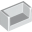 Набор LEGO Panel 1 x 2 x 1 with Rounded Corners and 2 Sides, Белый