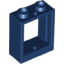 Набор LEGO Window 1 x 2 x 2 Flat Front, Темно-синий