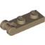 Набор LEGO Plate Special 1 x 2 with Handle on End [Closed Ends], Dark Tan