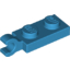 Набор LEGO Plate Special 1 x 2 with Clip Horizontal on End, Dark Azure