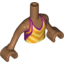 Набор LEGO TORSO, GIRL W/ARM NO. 101, Medium Dark Flesh