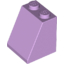 Набор LEGO Slope 65В° 2 x 2 x 2 with Bottom Tube, Lavender