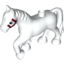Набор LEGO HORSE 2X8X5  DEC. NO. 7, Белый