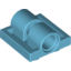 Набор LEGO Plate Special 2 x 2 with 2 Pin Holes, Medium Azure