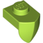 Набор LEGO Plate Special 1 x 1 with Vertical Tooth, Лайм