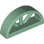 Набор LEGO Window 1 x 4 x 1 2/3 with Spoked Rounded Top, Sand Green