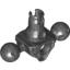 Набор LEGO Bionicle Skeletal Connector for Torso and Legs with 2 Ball Joints, Pearl Dark Gray