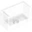 Набор LEGO Panel 1 x 2 x 1 with Rounded Corners and 2 Sides, Trans-Clear