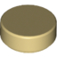 Набор LEGO Tile Round 1 x 1, Tan
