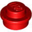 Набор LEGO Plate Round 1 x 1 with Solid Stud, Красный