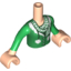 Набор LEGO TORSO, GIRL W/ARM NO. 105, Light Flesh