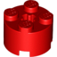 Набор LEGO Brick Round 2 x 2, Красный