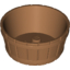 Набор LEGO Container, Barrel Half Large with Axle Hole, Medium Dark Flesh