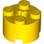 Набор LEGO Brick Round 2 x 2, Желтый