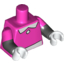 Набор LEGO MINI UPPER PART 2K NO. 3314, Темно-розовый