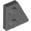 Набор LEGO RIGHT PLATE 2x2 27DEG, Темный сине-серый