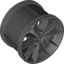 Набор LEGO Wheel 62.3mm D. x 42mm Technic Racing Large, Черный