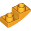Набор LEGO Slope Curved 2 x 1 Inverted, Bright Light Orange