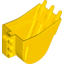 Набор LEGO SHOVEL 4X5X7 W/ 4.85 HOLE, Желтый