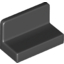 Набор LEGO Panel 1 x 2 x 1 [Rounded Corners], Черный