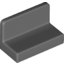 Набор LEGO Panel 1 x 2 x 1 [Rounded Corners], Темный сине-серый