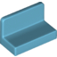 Набор LEGO Panel 1 x 2 x 1 [Rounded Corners], Medium Azure