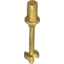 Набор LEGO Bar 3L with Handle, Stop Ring and Side Stops (Minifig Ski Pole), Pearl Gold