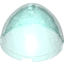 Набор LEGO Container Faceted 4 x 4 x 1 2/3 (Dragon Egg Top), Glitter Trans-Light Blue
