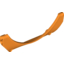 Набор LEGO Technic Panel Car Mudguard Arched 15 x 2 x 5, Оранжевый
