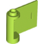 Набор LEGO Door 1 x 3 x 2 Right - Open Between Top and Bottom Hinge, Лайм