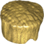 Набор LEGO Minifig Hair Flat Top, Pearl Gold